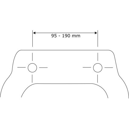 WENKO 22402100-WC sjedalo za WC SAMOS 44,5x37,5 cm siva/srebrna