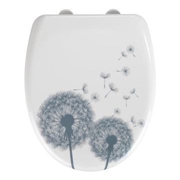 WENKO 22409100-WC sjedalo ASTERA 45x38 cm šareno/srebrno