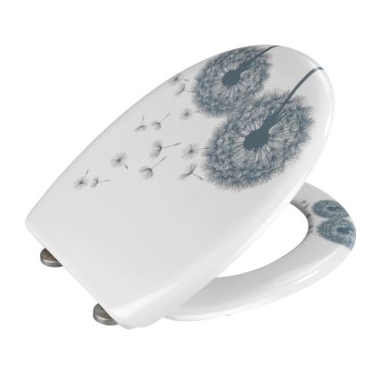 WENKO 22409100-WC sjedalo ASTERA 45x38 cm šareno/srebrno