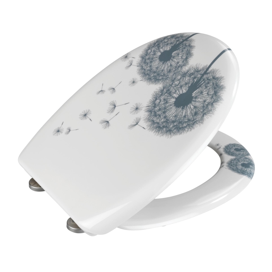 WENKO 22409100-WC sjedalo ASTERA 45x38 cm šareno/srebrno