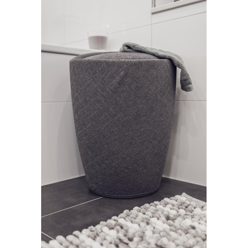 WENKO 22448100 - Stolica CANDY 36x50,5 cm siva/crna