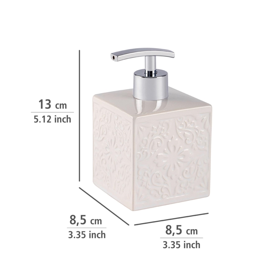 WENKO 22650100 - Dozator tekućeg sapuna CORDOBA 500 ml bijeli