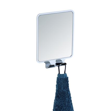 WENKO 22693100 - Kozmetičko ogledalo VACUUM-LOC QUADRO ED 14x19,5 cm, sjajni krom