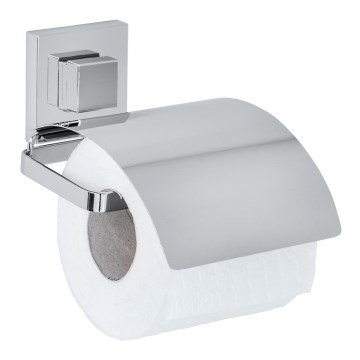 WENKO 22696100-Držač toaletnog papira VACUUM-LOC QUADRO ED 13x14 cm polirani krom