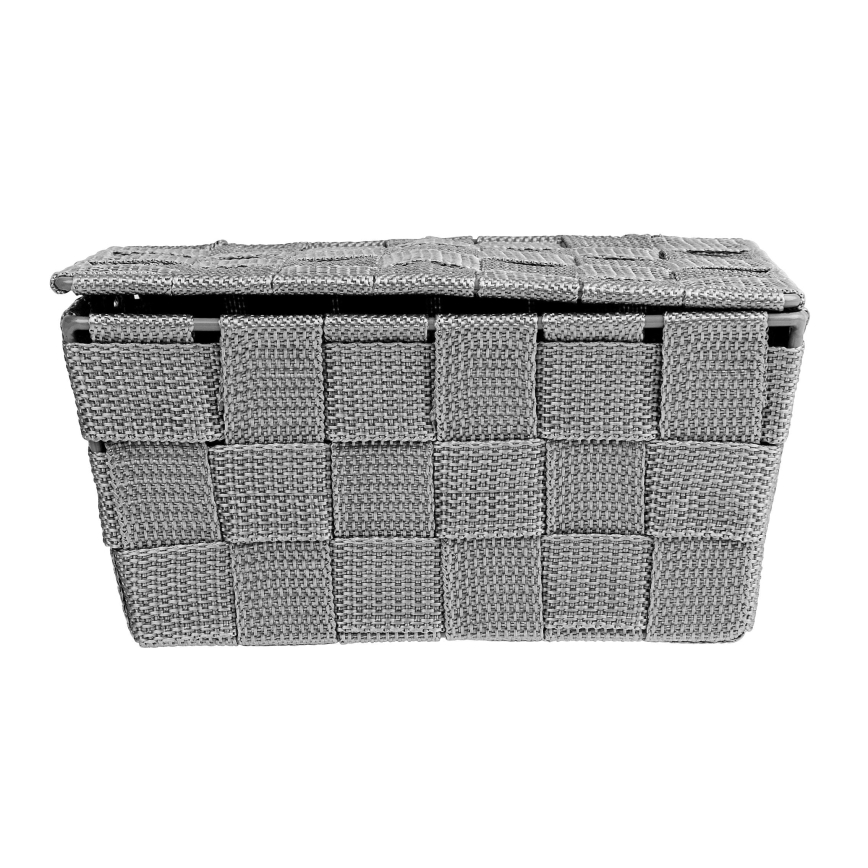 WENKO 22793100 - Koš ADRIA 19x14 cm sivi