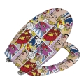 WENKO 22797100-WC sjedalo POP-ART 45x38 cm šareno/srebrno