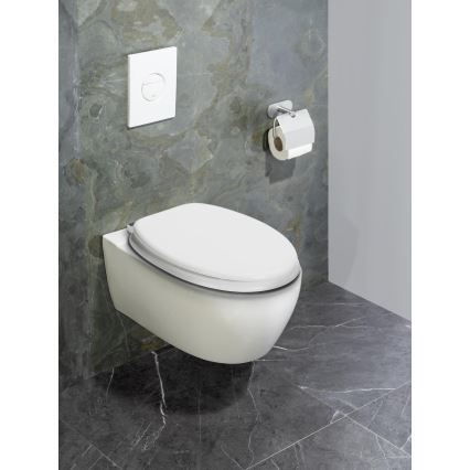 WENKO 22885100-WC daska URBIO 36x42,5 cm bijela/srebrna