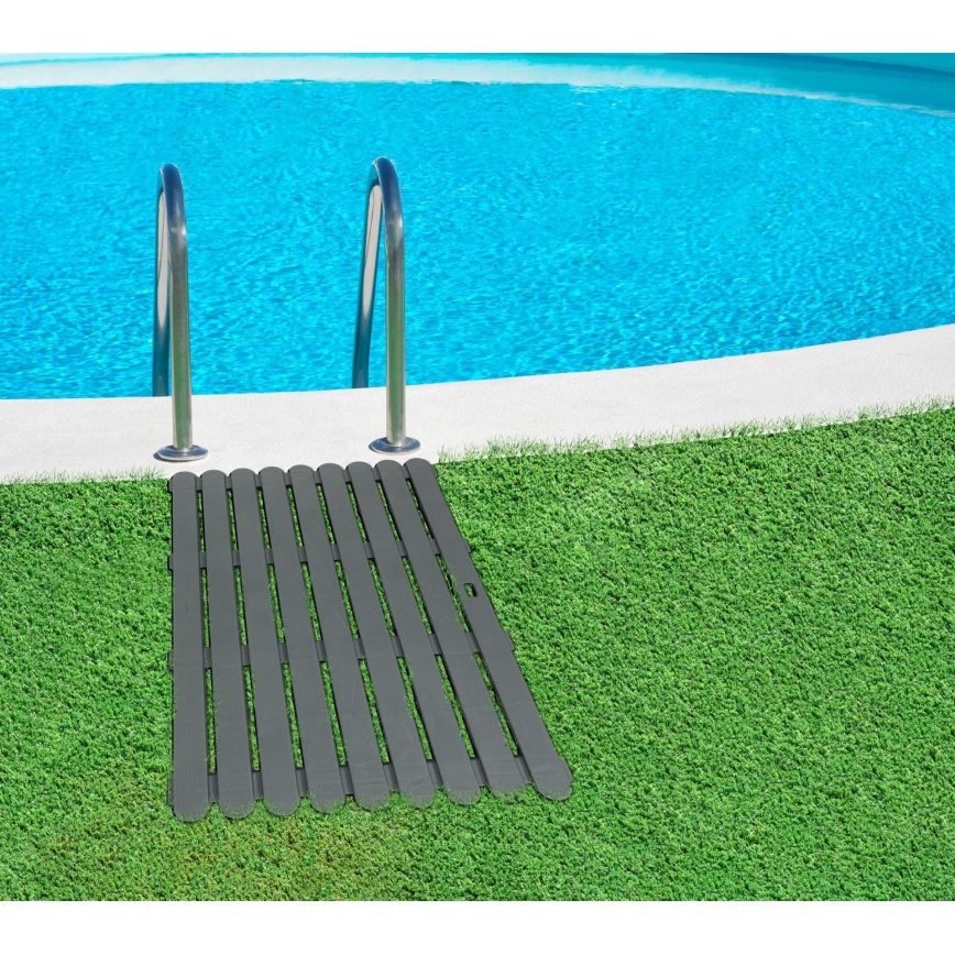 WENKO 22948100-Otirač UNUTARNJI & VANJSKI 50x80 cm sivi