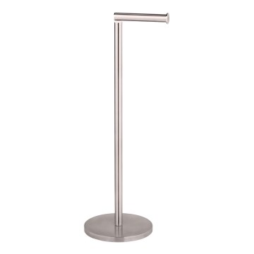 WENKO 22985100 - Držač toaletnog papira 21 x 55 cm, nehrđajući čelik / srebrne boje