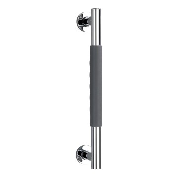 WENKO 23284100-Rukohvat SECURA, 40,5x9 cm, nehrđajući čelik/antracit/sjajni krom