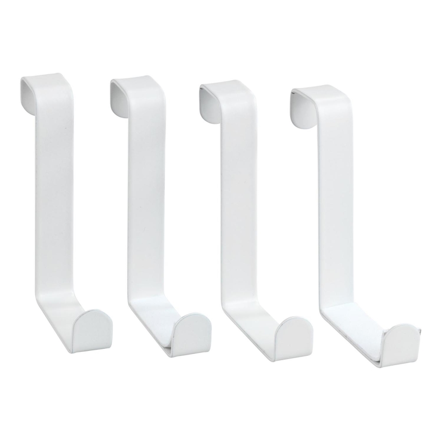 WENKO 23545100-Vješalica na vrata 7,6x6 cm bijela