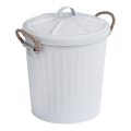 WENKO 23703100 - Koš GARA 24x28,5 cm bijela