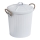 WENKO 23703100 - Koš GARA 24x28,5 cm bijela
