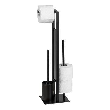 WENKO 23708100 - WC četka RIVALTA 18x70 cm crna