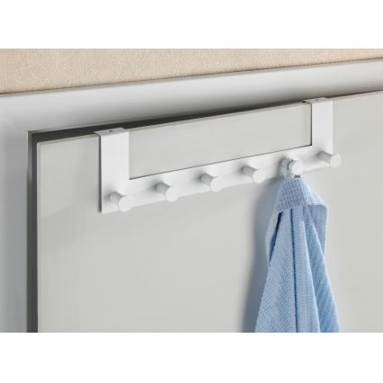 WENKO 23724100-Vješalica CELANO 39x11 cm bijela