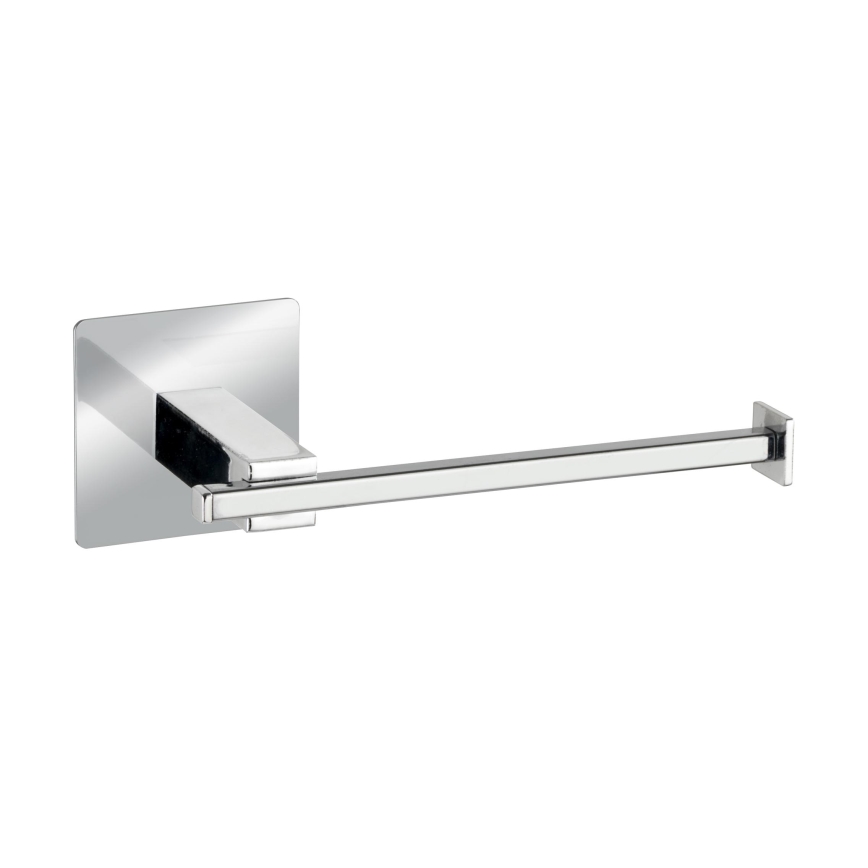 WENKO 23859800 - Držač toaletnog papira TURBO-LOC QUADRO ED 16,5x6,5 cm nehrđajući čelik