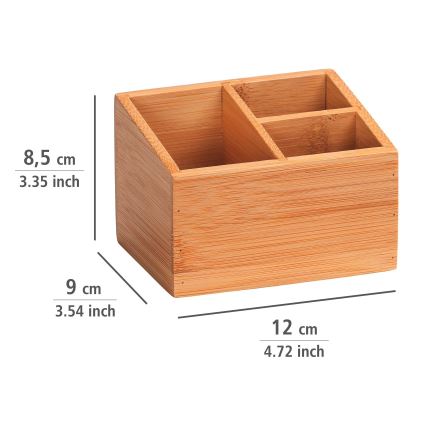 WENKO 23916100 - Organizator TERRA 12x9 cm smeđi