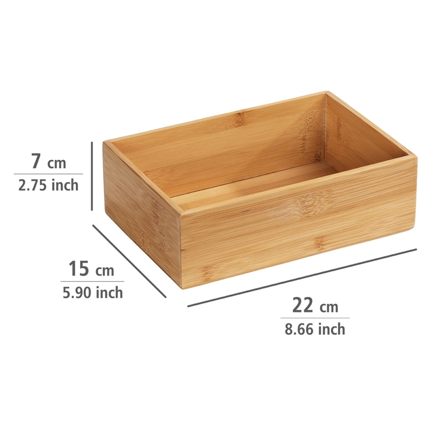 WENKO 23920100 - Poslužavnik TERRA 22x15 cm smeđi