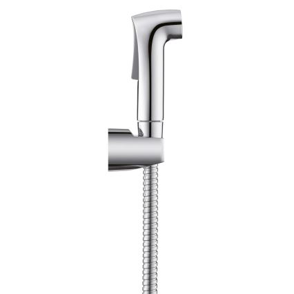 WENKO 23999100 - Set za bide WATERSAVING SYSTEM 12x7 cm sjajni krom/srebrna
