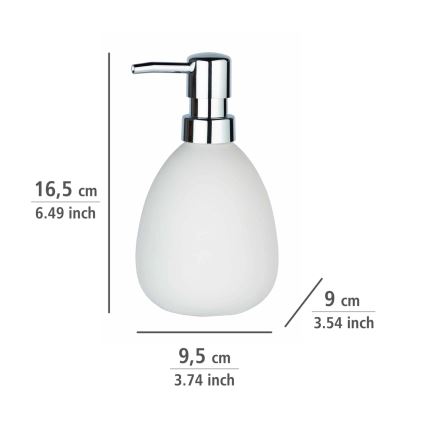 WENKO 24011100 - Dozator tekućeg sapuna POLARIS 390 ml bijeli