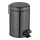 WENKO 24035100 - Koš LEMAN 17x25 cm inox/crna