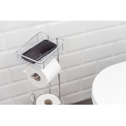 WENKO 24074800 - Držač toaletnog papira 16x59 cm sjajni krom