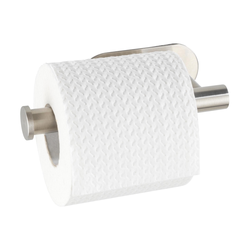 WENKO 24166100 - Držač toaletnog papira TURBO-LOC OREA MATT 16x7 cm nehrđajući čelik/srebrna