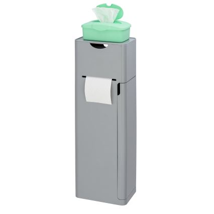 WENKO 24213100 - WC četka IMON 20x58,5 cm siva