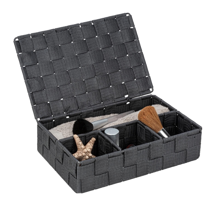 WENKO 24223100 - Koš ADRIA 26x17 cm siva/antracit