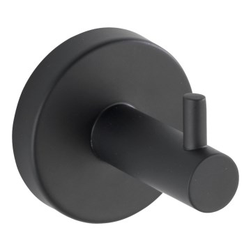 WENKO 24232100-Kuka BOSIO BLACK 5,5x5,5 cm nehrđajući čelik/srebrna