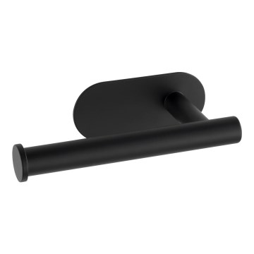 WENKO 24287100-Držač toaletnog papira TURBO-LOC OREA BLACK 16x7 cm nehrđajući čelik/crna