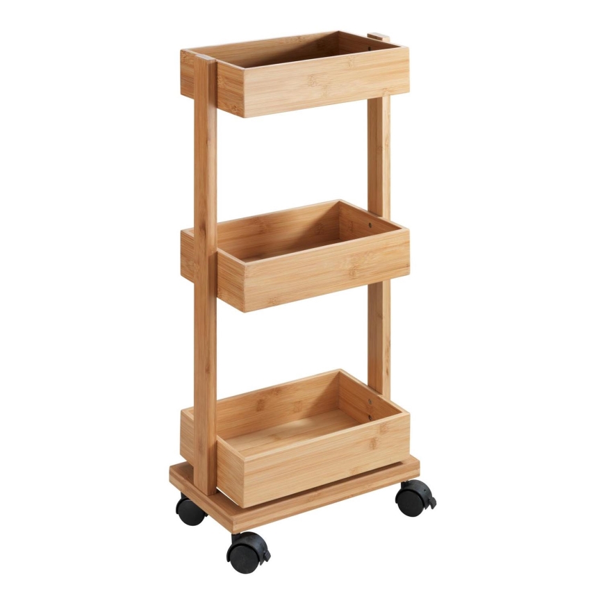 WENKO 24390100 - Regal TORTONA 18x71,5 cm smeđa/crna
