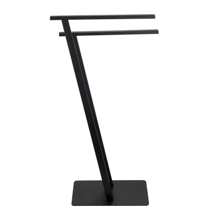 WENKO 24396100 - Stalak za ručnike LIRIO 20x40 cm crni