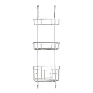 WENKO 24422100 - Polica OLESI 22,5x70 cm nehrđajući čelik/srebrna