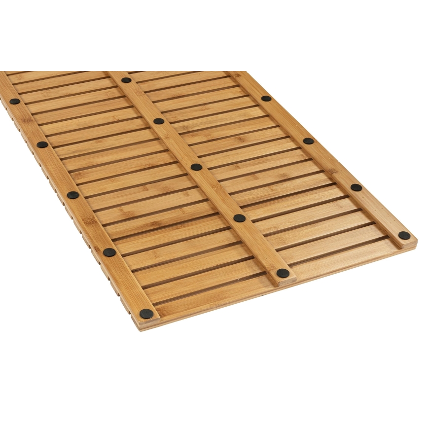 WENKO 24611100 - Otirač BAMBUSA 100 x 50 cm, smeđi