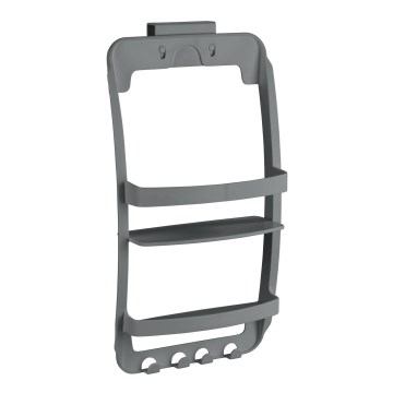 WENKO 24633100 - Polica UNIVERSAL 26x54,5 cm antracitna