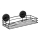 WENKO 24732100-Polica VACUUM-LOC RUND SCHW 26x14 cm crna