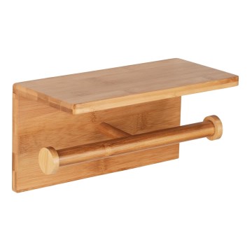 WENKO 24745100 - Držač toaletnog papira BAMBUSA 25x13 cm smeđa
