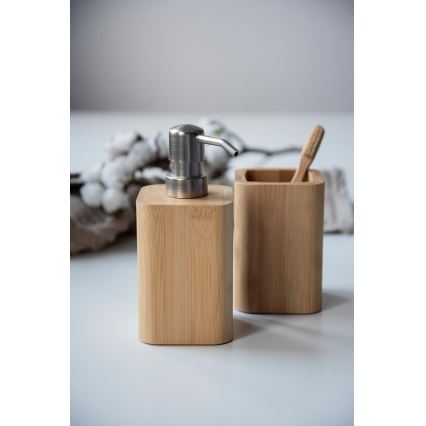WENKO 24746100 - Čaša BAMBUSA 7,1x10,7 cm smeđa