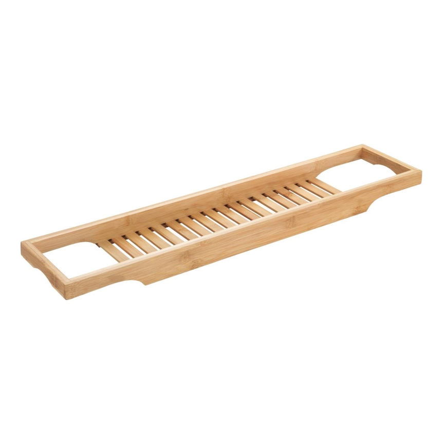 WENKO 24750100 - Polica za kadu BAMBUSA 70x16 cm smeđa