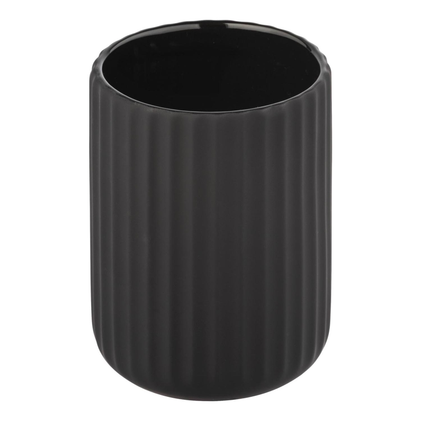 WENKO 24803100 - Čaša BELLUNO 8x11 cm crna