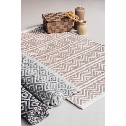 WENKO 24868100-prostirka SHAKI 50x80 cm bež/bijela