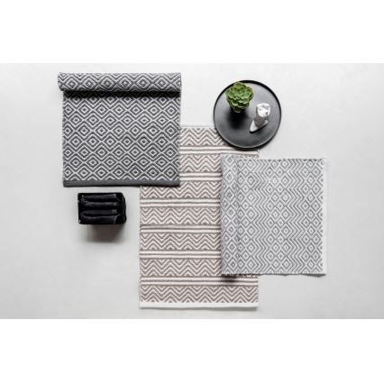 WENKO 24868100-prostirka SHAKI 50x80 cm bež/bijela