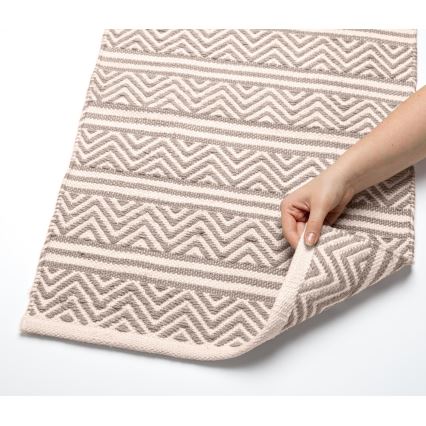 WENKO 24868100-prostirka SHAKI 50x80 cm bež/bijela