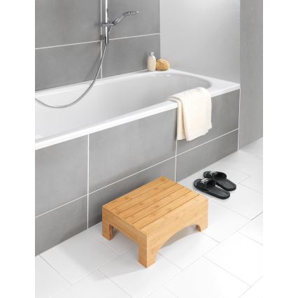 WENKO 24870100 - Stolić BAMBUSA 40x30 cm smeđa
