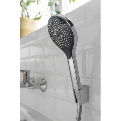 WENKO 24921100 - Glava tuša WATERSAVING SYSTEM 12x12 cm sjajni krom/siva