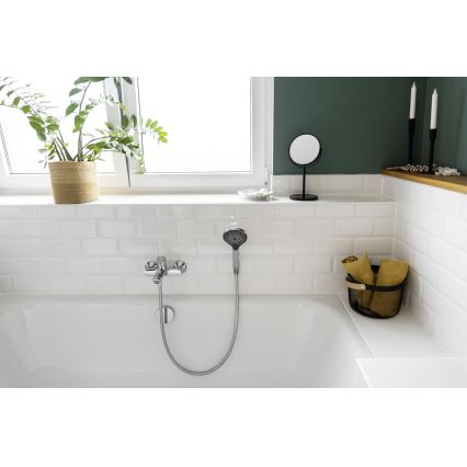 WENKO 24921100 - Glava tuša WATERSAVING SYSTEM 12x12 cm sjajni krom/siva