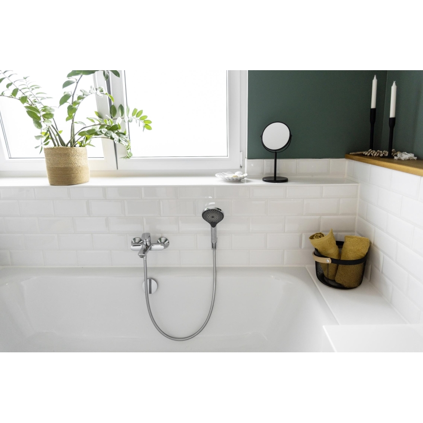 WENKO 24921100 - Glava tuša WATERSAVING SYSTEM 12x12 cm sjajni krom/siva