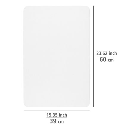 WENKO 24935100-Podloga SIMI 39x60 cm bijela