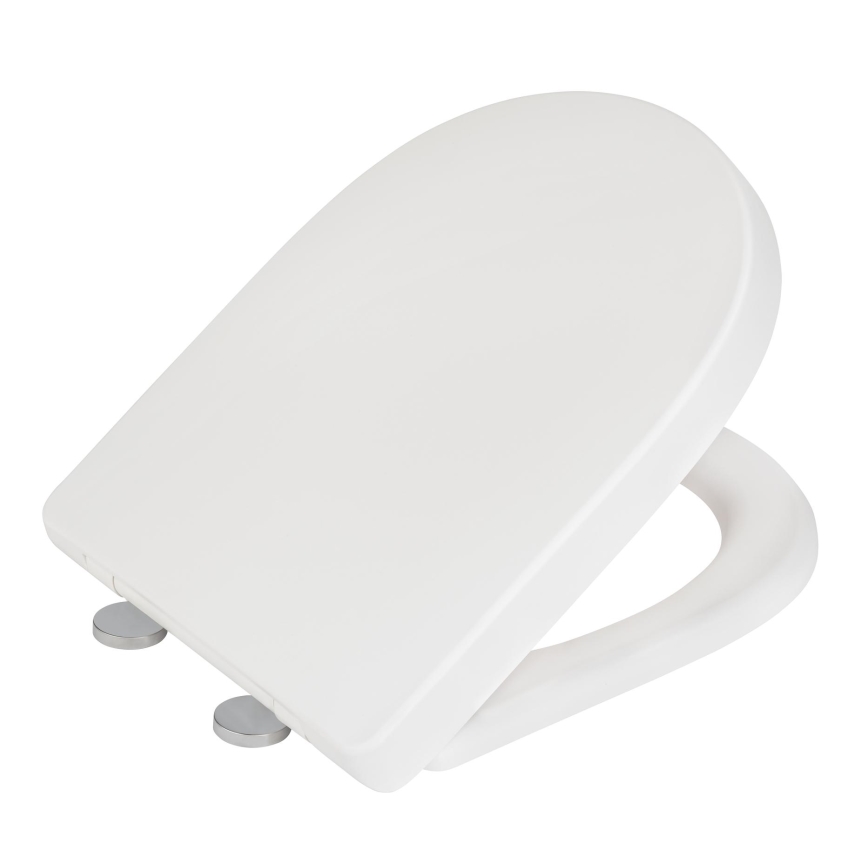 WENKO 24988100-WC sjedalo EXCLUSIVE 45x36,5 cm bijela/srebrna